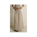Rhythm Women's Capri Check Maxi Skirt
