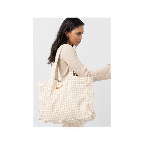 Rhythm Lola Check Tote Bag