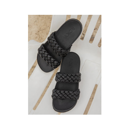 Roxy Women's Slippy Braided Water-Friendly Sandals