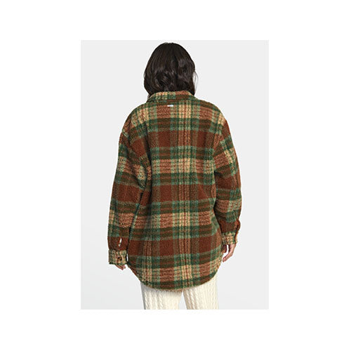 RVCA Women's Birdie Shacket