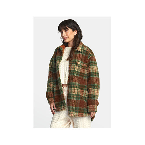 RVCA Women's Birdie Shacket