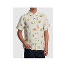 RVCA Men's Artifacts Short Sleeve Woven Shirt