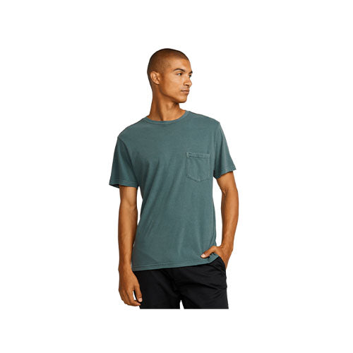 RVCA Men's Pocket Pigment Short Sleeve Tee