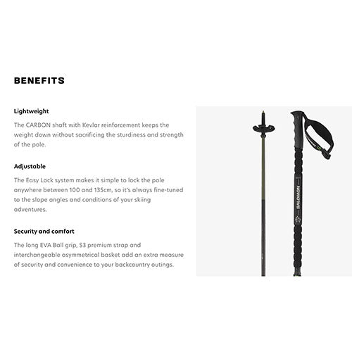 Salomon MTN Carbon S3 Poles