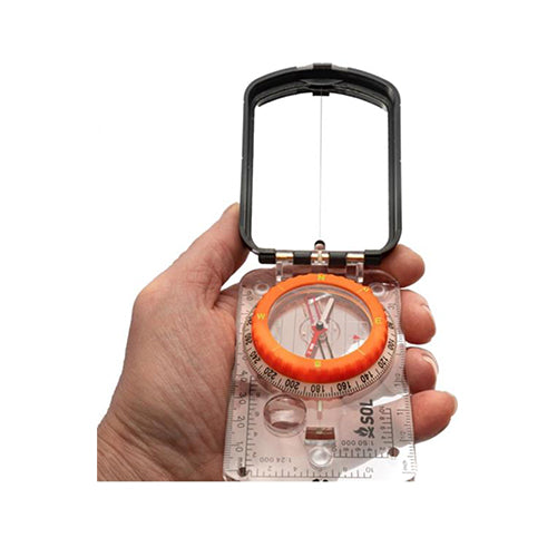 SOL Sighting Compass With Mirror