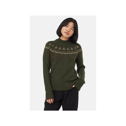 Ten Tree Women's Highline Wool Intarsia Sweater