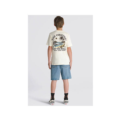 Vans Boys Check-5 Baggy Denim Shorts