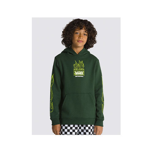 Vans Kid's Neon Flames Pullover