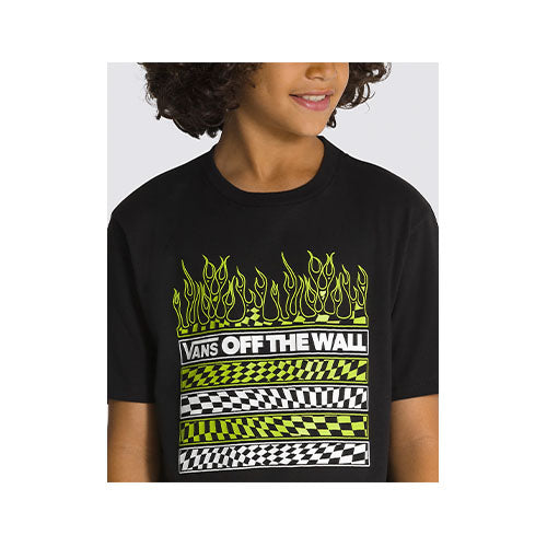 Vans Kid's Neon Flames Tee