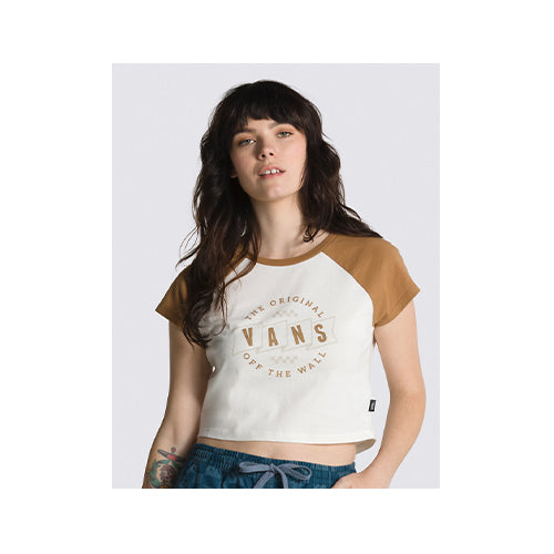 Vans Women's OTW Branch Raglan Crop Tee