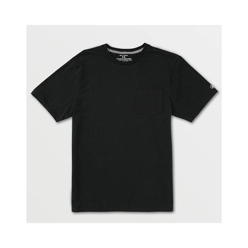 Volcom Men's Solid Short Sleeve Pocket Tee