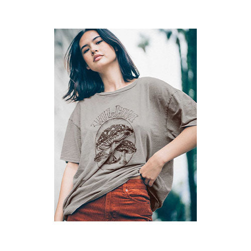 Volcom Women't Turnt N Burnt Short Sleeve