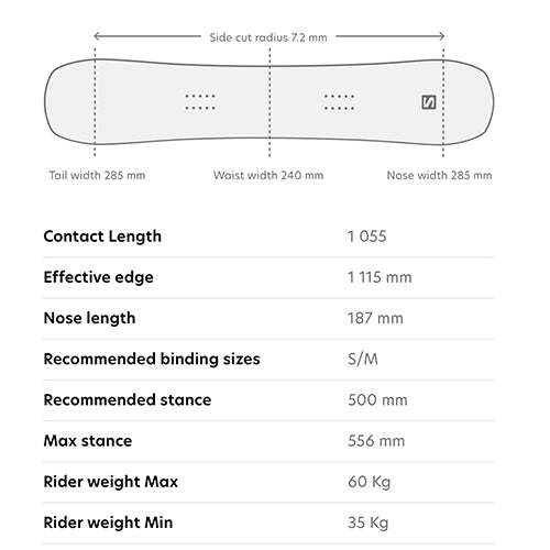 2023 Salomon Abstract Snowboard