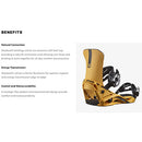2023 Salomon District Snowboard Bindings