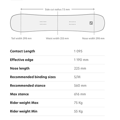 2023 Salomon Huck Knife Snowboard