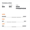 2025 Tecnica Women's Cochise 95 HV DYN GW