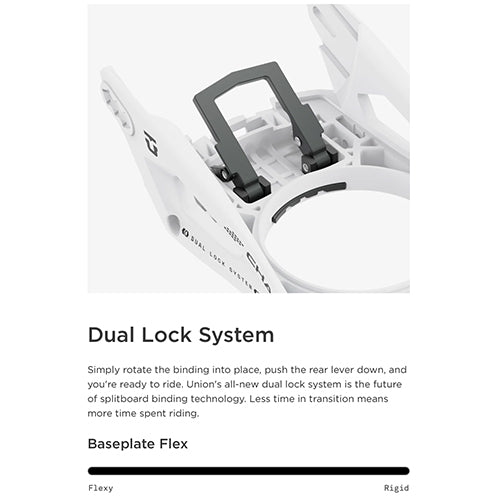 2023 Union Charger Splitboard Binding