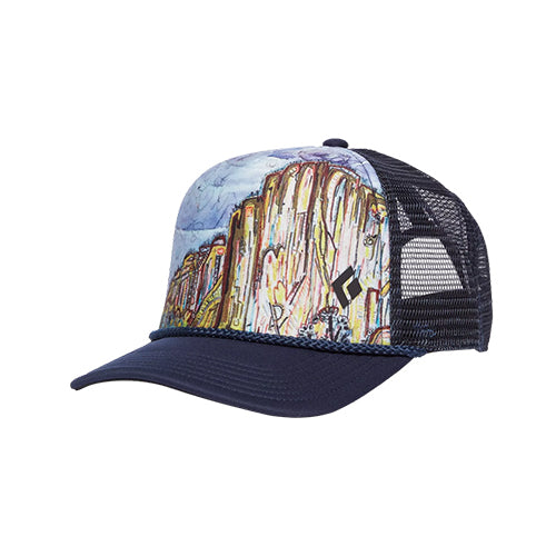 Black Diamond Flat Bill Hat