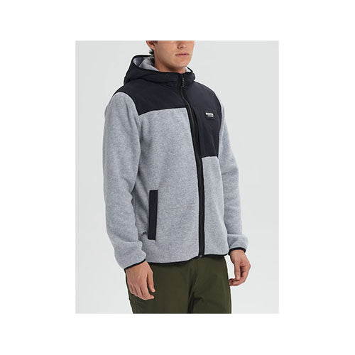 Burton Men's Hearth Full-Zip Hooded Fleece