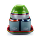 GSI Outdoor Infinity 4 Person Deluxe Tableset - Multicolor