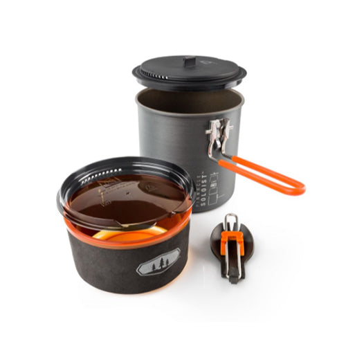 GSI Outdoors Pinnacle Soloist II, Backcountry Two-person Cookset
