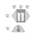 MSR Hubba Hubba 2 Person Tent V9
