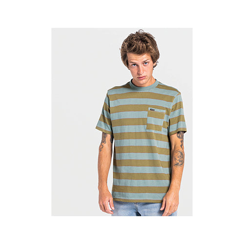 Volcom M Maxer Stripe SS Crew