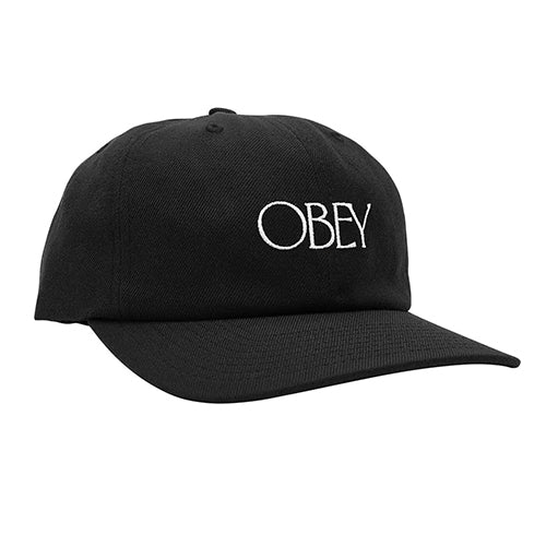 Obey Bishop 6 Panel Strapback Hat