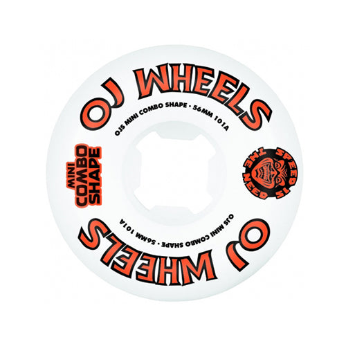 OJ Skateboard Wheels Team Line Mini Combo 101A(54)