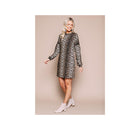 Orb Kim - Sweatshirt Dress With Sleeve Detail