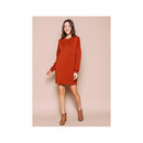 Orb Kim - Sweatshirt Dress With Sleeve Detail