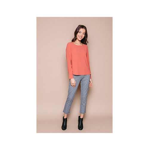 Orb Laurie - Long Sleeve Woven Blouse