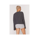 Spiritual Gangster Lotus Gathered Hacci Top