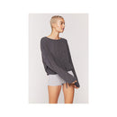 Spiritual Gangster Lotus Gathered Hacci Top