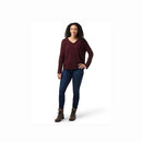 Smartwool Women's Shadow Pine Cable V-Neck Sweater