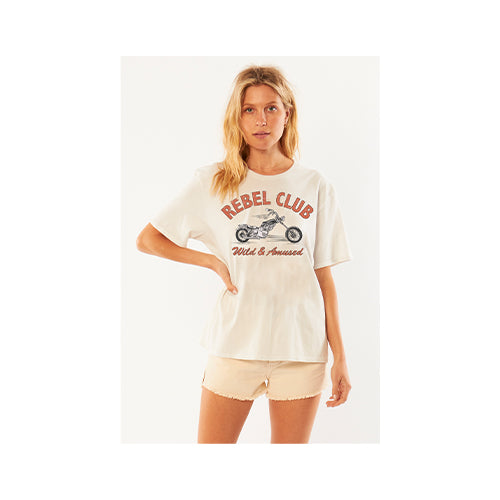 Amuse Women's Rebel Club Knit Tee