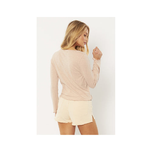 Amuse Women's Sullivan Long Sleeve Knit Top
