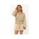 Amuse Women's Turpel Long Sleeve Knit Sweater