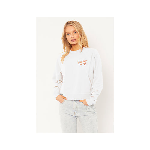 Amuse Vacay Vacay Crew Knit Fleece