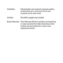 2021 Anon Kids' Tracker 2.0 Goggle