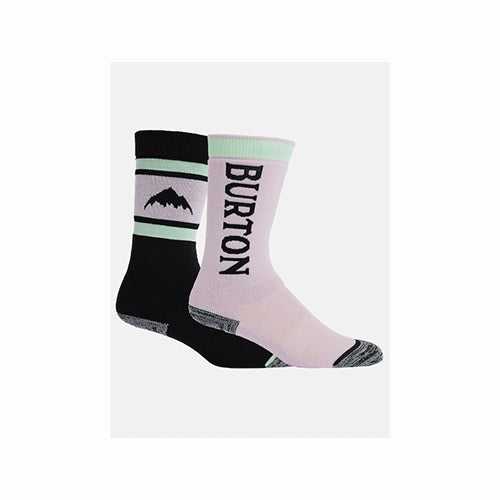 Burton Kids' Weekend Midweight Socks (2 Pack)