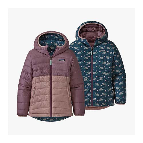 Patagonia Girls' Reversible Down Sweater Hoody