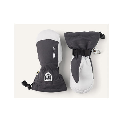 Hestra Army Leather Heli Ski Jr Mitt