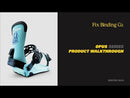 2022 Fix Women's Opus Snowboard Bindings