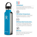 HydroFlask 21oz Standard Mouth Flex Cap