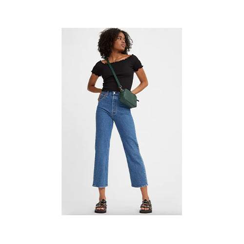 Levi Women's Ribcage Straight Ankle Jeans