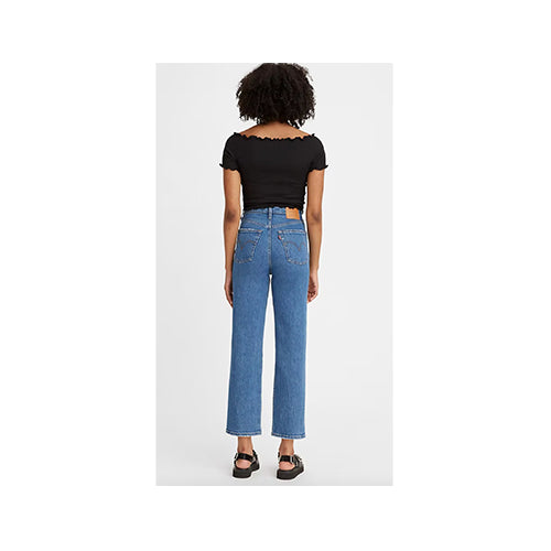 Levi Women's Ribcage Straight Ankle Jeans