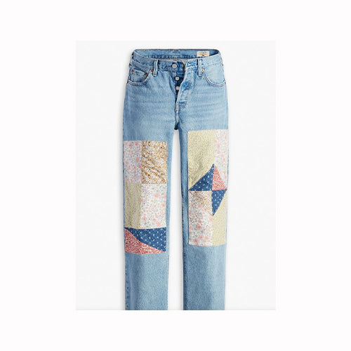 Levi's Women's 501 90's Patchwork Jeans