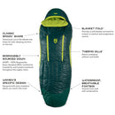 Nemo Women's Disco Down Sleeping Bag