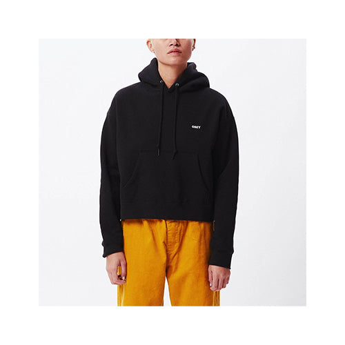 Obey Women's Bold Cropped Hoody